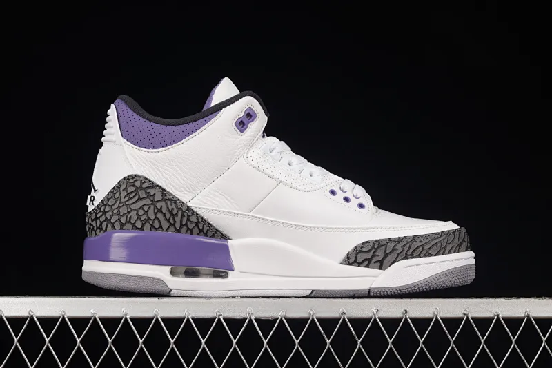 All categories Air Jordan Jordan series basketball shoes Air Jordan 3 Air Jordan 3 "Pine Green" AJ3 Joe 3 Villain Purple CT8532-105